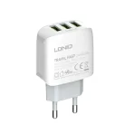 LDNIO A3312 / 17Vt / quvvatlash qurilmasi + USB-C 1m kabeli