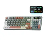 Клавиатура ROYAL KLUDGE S98 Camping Clay Green, Chartreuse Cream Switch, RGB LED, Hot-Swap