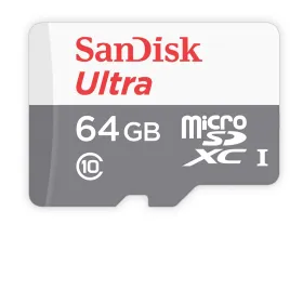 Карта памяти SanDisk Ultra microSDHC 64GB Class 10