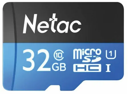 Карта памяти Netac 32GB C10 NT02P500STN-032G-R