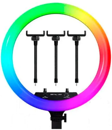 Кольцевая лампа RGB LED MJ18
