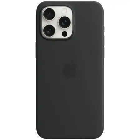 Чехол силиконовый MagSafe iPhone 15 Pro Black