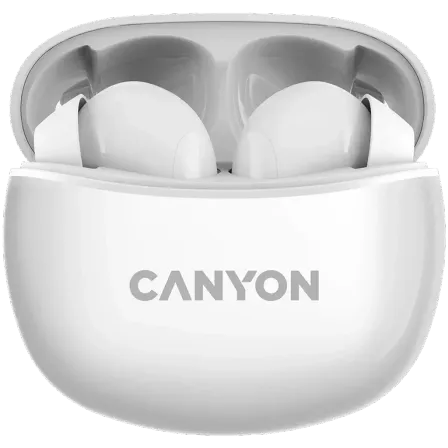 Беспроводные наушники Canyon TWS-5 White
