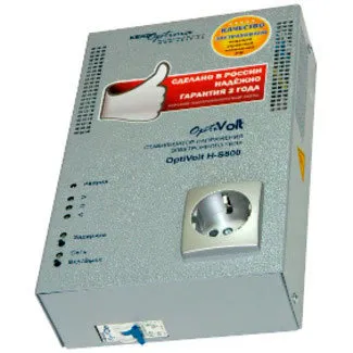 КЭАЗ optivolt h-s2000 кучланишни стабилизатор.