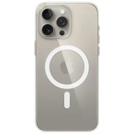 Чехол прозрачный MagSafe iPhone 15 Pro Max