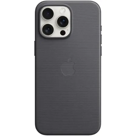 Чехол FineWoven iPhone 15 Pro Max MagSafe Black